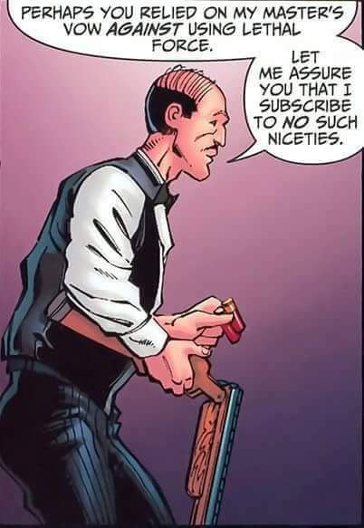 Let S Not Forget That Alfred S A Badass Batman Funny Dc Comics Funny Comics