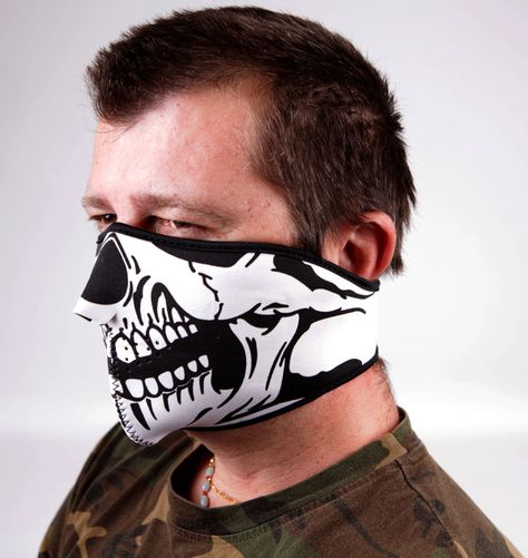 AIRSOFT /& PAINTBALL jeu protection Metal Mesh demi-masque en Noir /& Blanc Crâne