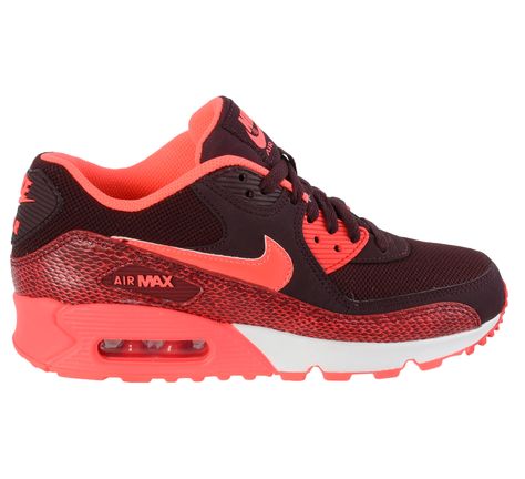 Fraaie Nike Air Max 90 Sneakers Dames (bordeaux rood - roze ... Fraaie Nike Air Max 90 Sneakers Dames (bordeaux rood - roze ...