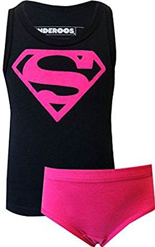 Underoos Girls Supergirl Superman Underwear Tank Set