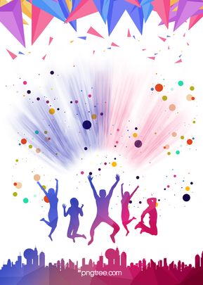 Simple Abstract Graphics Color Poster Background Design