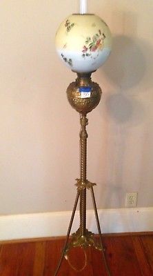 Antique Brass Piano Floor Lamp Standing Oil Victorian 1800 039 S Lamps Antique Brass Piano Floor Lamp Standing, Antique Brass Piano Floor Lamp