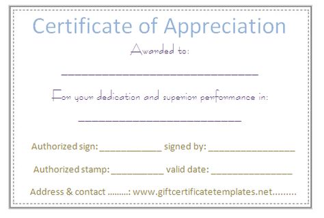 Elegant certificate of appreciation template - Certificate - certificate of appreciation words Elegant certificate of appreciation template - Certificate - certificate of appreciation words