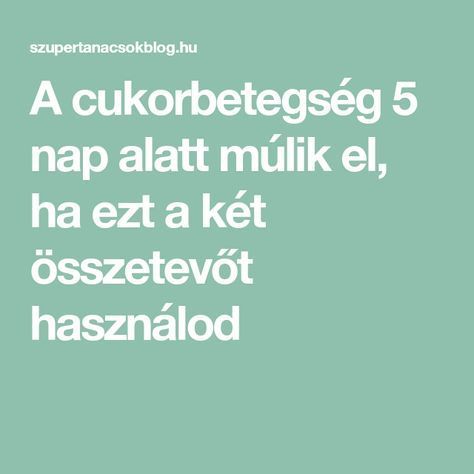 orz és orvi kezelése a cukorbetegség során