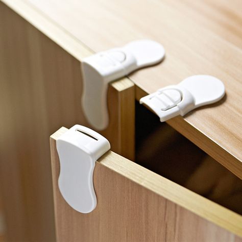 10X Baby Kids Boîte Tiroir Placard Armoire Garde-robe Porte Réfrigérateur Verrouillage de sécurité