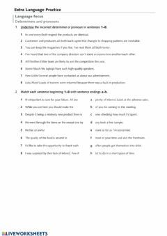 english grammar exercises level c1