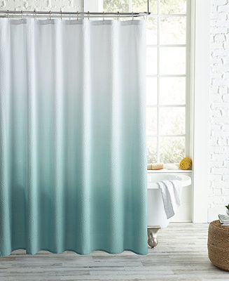 Peri Homeworks Ombre Shower Curtain Bed Bath Shower Curtains