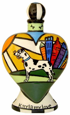 Artist S Pet Urns Are Her Happy Urns Great Dane Stuff Pet