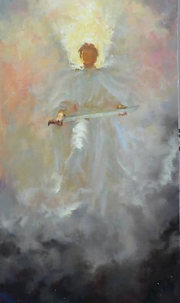 Image result for prophetic art messenger of Light