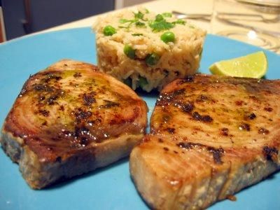Atún Al Horno Entero Muy Jugosos Y Sabroso Receta Filetes De Atún Atun Recetas Atún A La Plancha