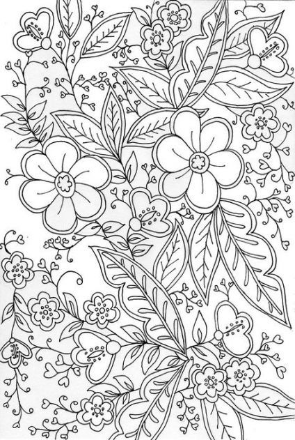 Ornamental Seamless Ethnic Black And White Pattern Floral Background Can Be Used For Wallpaper Pattern Fills Textile Fabric Flower Background Wallpaper Pattern Coloring Pages Flower Doodles
