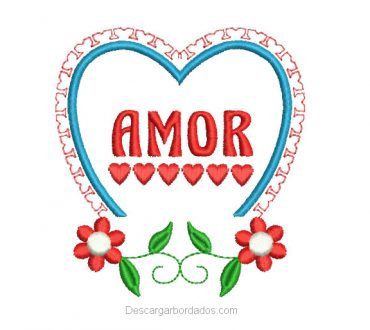 Descargar Bordado De Flores En Formato Pes Descargar Diseños De Bordados Diseño De Amor Bordado Disenos De Unas