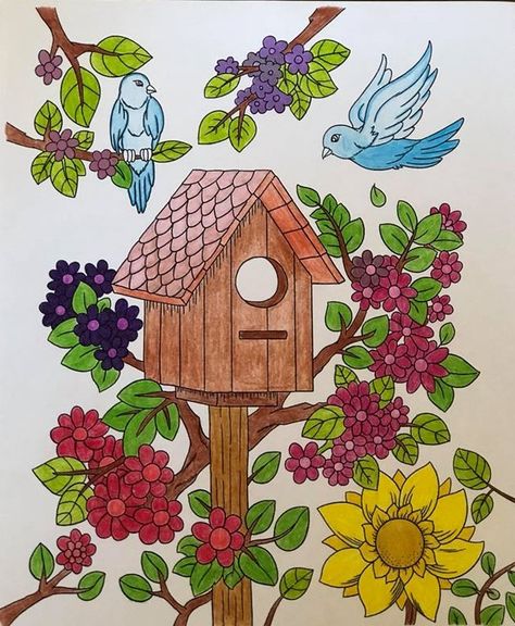 ColorIt Freebie Friday Colorist Sharlene Chase Evans adultcoloring