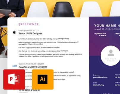 Creative Resume Template - AI, PPT (Free) - resume ppt Creative Resume Template - AI, PPT (Free) - resume ppt