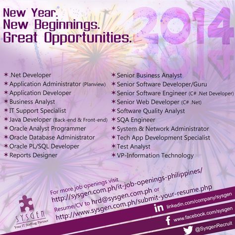 Start your IT Career with us! Visit sysgenph it-job - oracle business analyst sample resume Start your IT Career with us! Visit sysgenph it-job - oracle business analyst sample resume