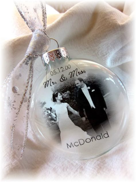 Our first Christmas as Mr and Mrs 1rst Christmas Married personalized ornament newlywed xmas gift couple first ornament