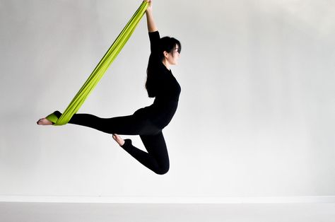 HI SUYI Fliegeryoga Aerial Flying air Yoga pilate Karaft Training vertikal Schaukel Akrobatik Tuch Stoffe Zubeh/ör Hammock