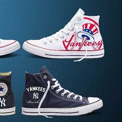 yankees converse sneakers