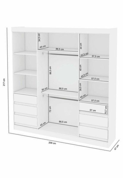 Standard Wardrobe Closet Design Guidelines - Engineering Discoveries | Closet Design Layout, Closet Layout, Closet Designs