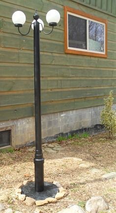 My DIY Solar Street Lamp | Diy outdoor PVC Lamp Post | Lamp post, Diy lamp