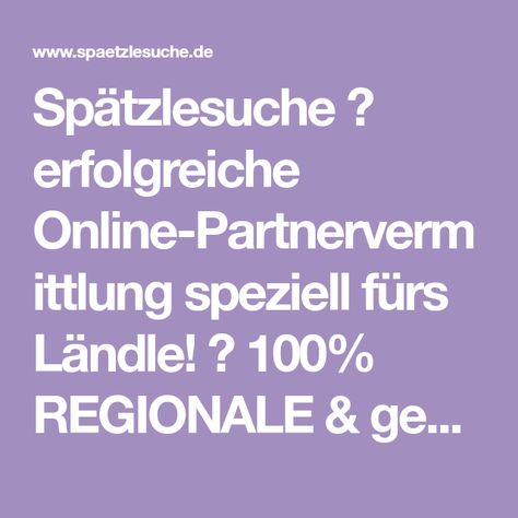 Partnersuche online erfolgreich