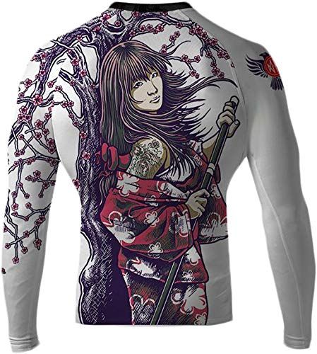 Raven Fightwear Men/'s Wind Element BJJ MMA Rash Guard