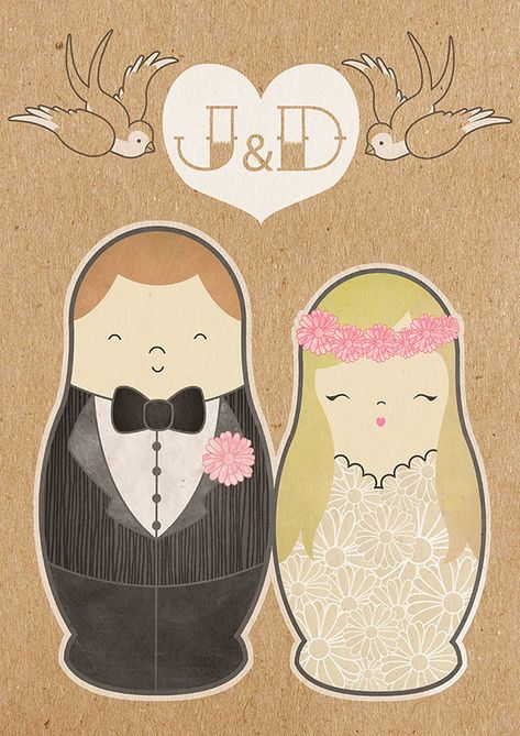 and Russian groom dolls bride and Russian groom dolls bride
