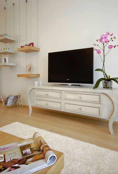 Tv stand | Elegant living room furniture, Living room tv wall, Cottage