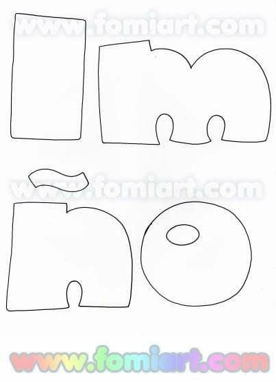 Idea De Yovana Zea Lopez En L E T R A S Moldes De Abecedario