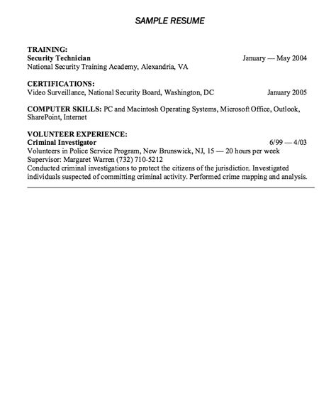Corporate Security Resume Example - resumesdesign - security resume examples Corporate Security Resume Example - resumesdesign - security resume examples
