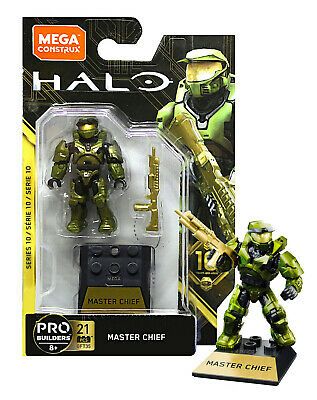 2019 MEGA Construx Halo Series 10 Master Chief GFT35 Pro Builders Figure for sale online 2019 MEGA Construx Halo Series 10 Master Chief GFT35 Pro Builders Figure for sale online