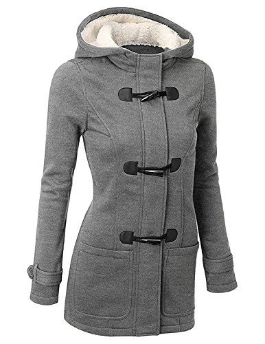 Épinglé sur Manteaux pour femme Manteaux Hiver Femme Mélange de Coton Veste à Capuche