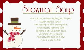 Pinterest ПинтереÑÑ‚ graphic relating to Snowman Soup Poem Printable called Pinterest ПинтереÑÑ‚