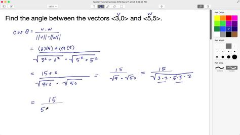 Step by step instruction on finding direction and magnitude of a