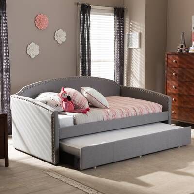 Hollandsworth Queen Day Bed With Trundle Reviews Birch Lane Daybed With Trundle Twin Daybed With Trundle Guest Bed