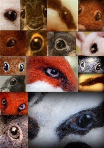 How To Needle Felt Animal Eyes Needle Felted Animals Felt Animals Needle Felting How To Needle Felt Animal Eyes Needle Felted Animals Felt Animals Needle Felting