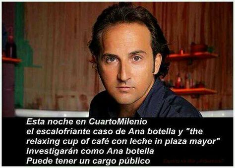 Esta noche en cuarto milenio.. relaxing cup of cafe con leche ... Esta noche en cuarto milenio.. relaxing cup of cafe con leche ...