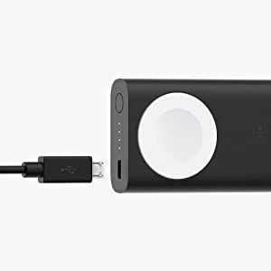 Belkin Boost Charge 2K batería Externa para Apple Watch (certificación MFi, Power Bank para Apple Watch, Cargador portátil para Apple Watch 5, 4, 3, 2 Belkin Boost Charge 2K batería Externa para Apple Watch (certificación MFi, Power Bank para Apple Watch, Cargador portátil para Apple Watch 5, 4, 3, 2