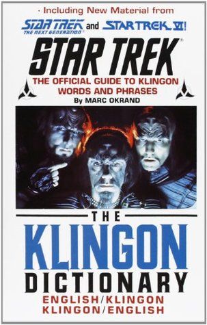 DOWNLOAD PDF The Klingon Dictionary By Marc Okrand Free
