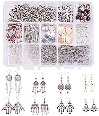 Antique Silver Chandelier Connector Charm Pendant For DIY Necklace Aus seller