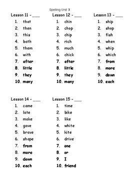First Grade Spelling Words Bing Images For Hangman Spelling