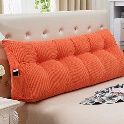 uus Almohada de almohada doble Bedhead Almohada de cojín de