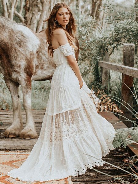 robe mariage boho chic
