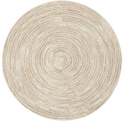 Pottery Barn Kids Round Mercer Rug In 2019 Rugs Braided Area
