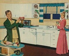 1940/'s Fashion 1947 American Kitchens Vintage Ad Advertising Art 1940/'s Housewife Retro Kitchen Retro Decor. 1940/'s Kitchen