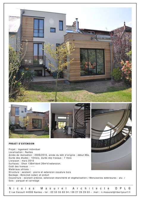 Extension maison bois moderne et fonctionnelle Extensions - cout moyen renovation maison Extension maison bois moderne et fonctionnelle Extensions - cout moyen renovation maison