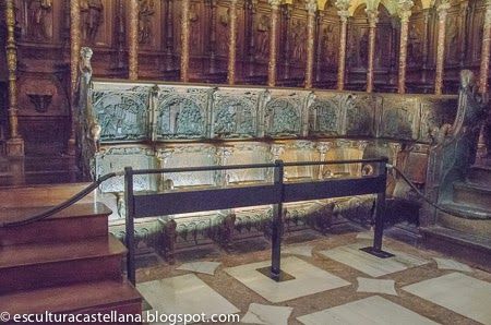 La Sillería Baja Del Coro De La Catedral De Toledo Tableros De Los Respaldos I Catedral Toledo Coro