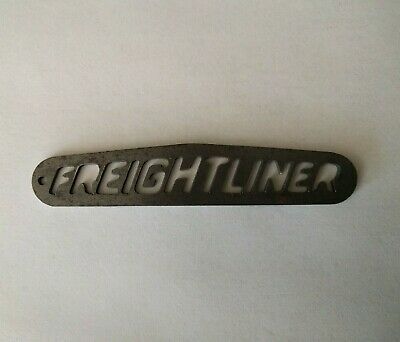 Ebay Ad Url Rare Vintage Freightliner Big Rig Truck Metal Emblem