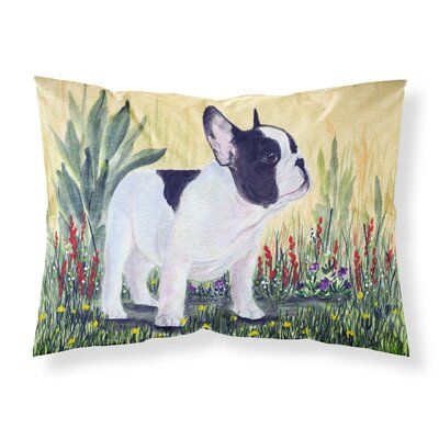 East Urban Home Bulldog Moisture Wicking Pillowcase Carolines