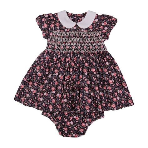 Made To Order Handmade Pink Tartan Baby Dress Sizes 6m..9m..12. 18-24months.